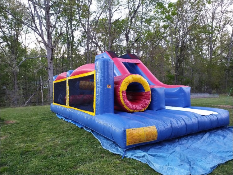 Ninja Challenge Obstacle Course & Slide